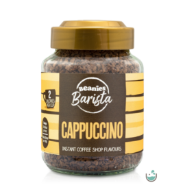 Beanies Barista Cappuccino ízű instant kávé 50 g – Natur Reform