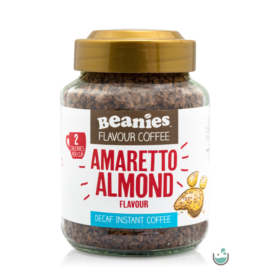 Beanies Amaretto- mandula ízű koffeinmentes instant kávé 50 g