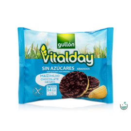 Gullón Vitalday - gluténmentes csokoládés kukoricaszelet 25 g