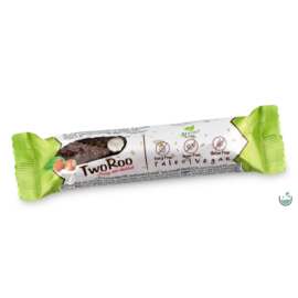 Health Market TwoRoo Citrom-vanília ízű szelet mogyorós étcsokoládéba mártva 30 g – Natur Reform