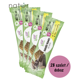 Szafi Reform Kakaós-Rumos ízű szelet kínáló 28x25 g