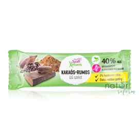 Szafi Reform Kakaós-Rumos ízű szelet 25 g – Natur Reform