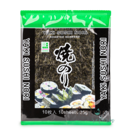Yaki Sushi Nori Tengeri algalapok 10 db, 25 g