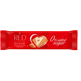 RED Delight Karamellizált fehér csokoládé édesítőszerekkel 26 g