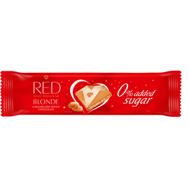 RED Delight Karamellizált fehér csokoládé édesítőszerekkel 26 g