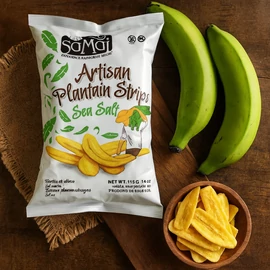 Samai Plantain tengeri sós csíkok TRIO 3x115 g csomag