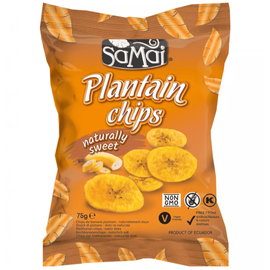 Samai Plantain chips natúr édes 75 g 