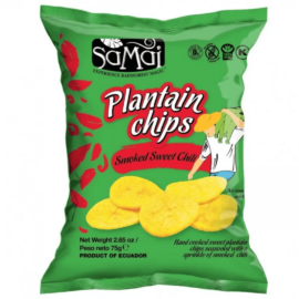 Samai Plantain chips édes chilli 75 g - Natur Reform