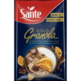 Sante Granola Gold  csokoládés - narancsos ropogós müzli 300 g - Natur Reform