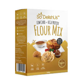 SoDelishUs szénhidrátcsökkentett univerzális lisztkeverék-Flour Mix 500g - Natur Reform