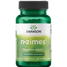 Swanson N-Zimes emésztőenzim komplex 90 növényi kapszula – természetes emésztést támogató étrend-kiegészítő