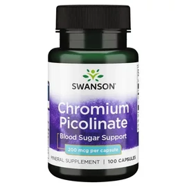 Swanson CHROMIUM PICOLINATE 200mcg 100 db