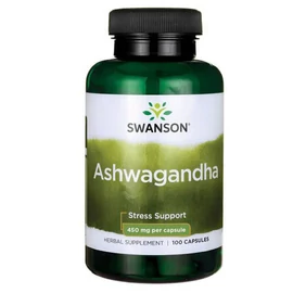 Swanson ASHWAGANDHA 450mg - 100 db - Natur Reform