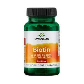 Swanson BIOTIN 5000mcg - 100 db – Natur Reform