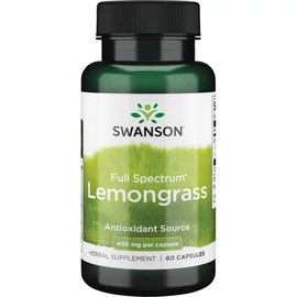 Swanson Lemongrass (Citromfű) 400mg - 60 db– Natur Reform