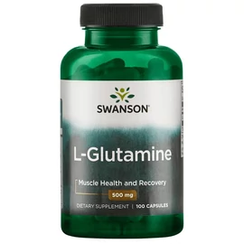 Swanson L-glutamin 500 mg - 100 db - Natur Reform