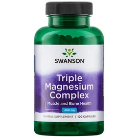 Swanson Tripla Magnézium 400 mg - 100 db - Natur Reform