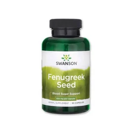 Swanson Fenugreek Seed (Görögszénamag) 610 mg - 90 db