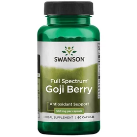 Swanson Goji Berry (Goji bogyó) 500mg - 60 db - Natur Reform