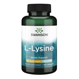 Swanson L-Lysine (Lizin) 500mg Free Form - 100 db – Natur Reform