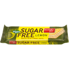SweetPlus Cukormentes  vegán citromos ostya 24 g