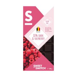 Sweet Switch étcsokoládé 88% málnás 100 g