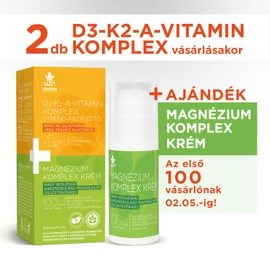 WTN D3- K2- A-VITAMIN KOMPLEX+Ajándék Mg Komplex krém – Natur Reform