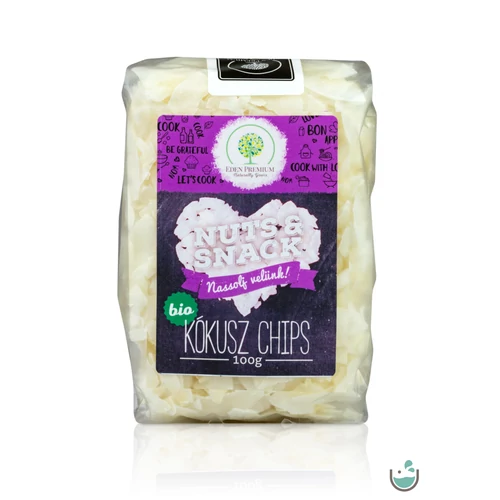 Éden Prémium bio kókusz chips 100 g – Natur Reform