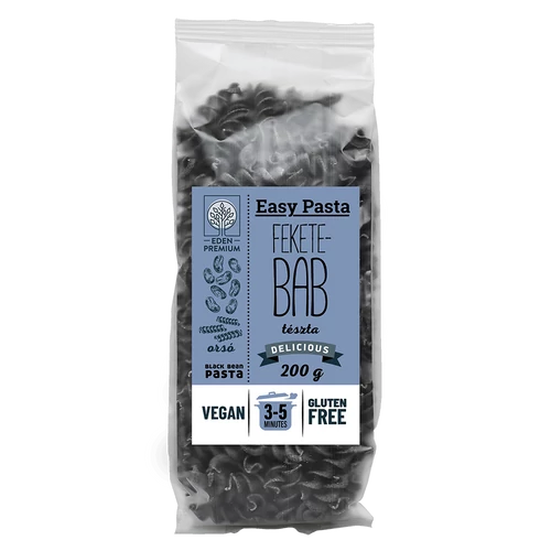 Éden Prémium Easy Pasta – Feketebab tészta orsó 200 g – Natur Reform 