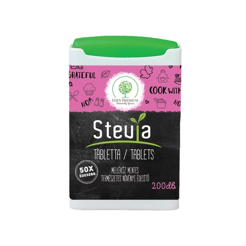 Éden Prémium Stevia tabletta 200 db – Natur Reform