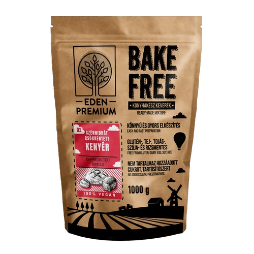 Éden Prémium bake-free szénhidrátcsökkentett kenyér lisztkeverék 1000 g