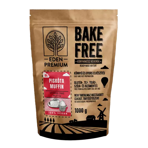 Éden Prémium bake-free piskóta-muffin lisztkeverék 1000 g