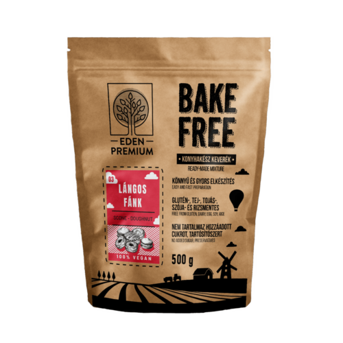 Éden Prémium Bake-free lángos-fánk lisztkeverék 500 g
