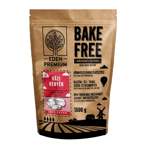 Éden Prémium bake-free házi kenyér lisztkeverék 1000 g