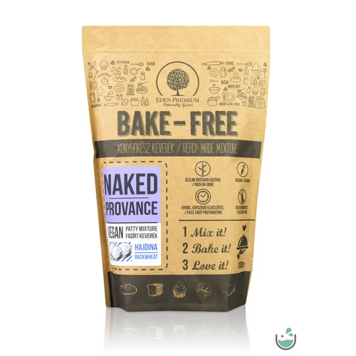 Éden Prémium Bake-Free Naked Provance fasírt keverék – hajdinás - 1000 g – Natur Reform