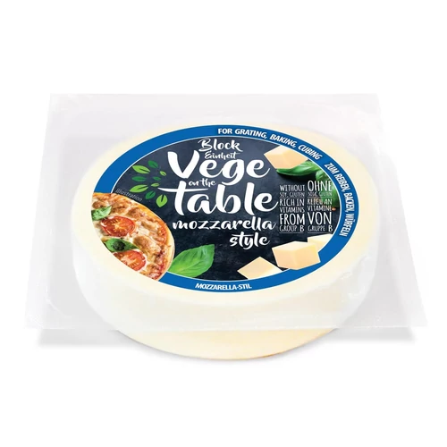 Vege on the Table Mozzarella ízű tömb 300 g 