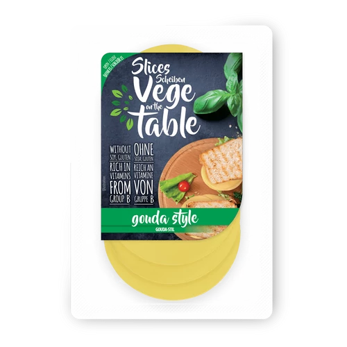 Vege on the Table Gouda ízű szeletek 100 g 