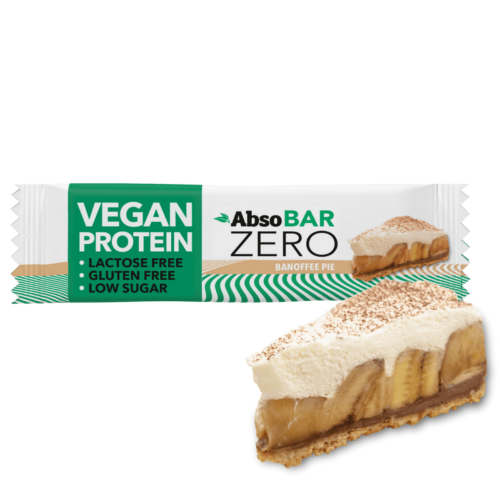 AbsoBAR ZERO Banoffee pie ízesítésű fehérjeszelet 40 g – Natur Reform