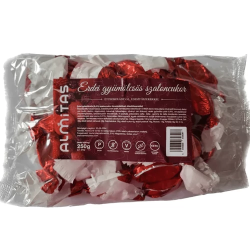 Almitas Erdei gyümölcsös szaloncukor édesítőszerrel 250 g – Natur Reform