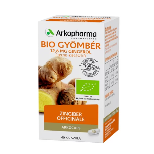 Arkocaps Gyömbér 40 db - Natur Reform