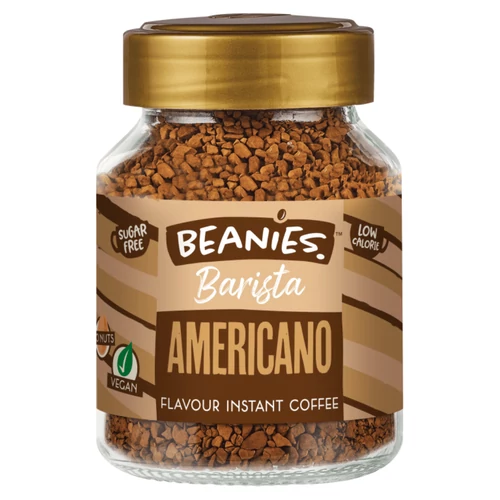 Beanies Barista Americano ízű instant kávé 50 g – Natur Reform