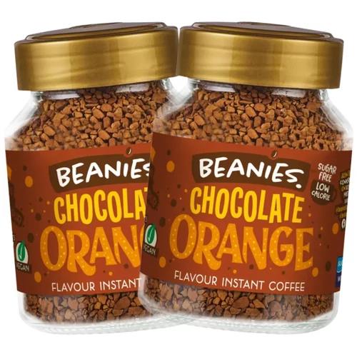 Beanies Narancsos- csokoládé ízű instant kávé DUO 2X50 g – Natur Reform