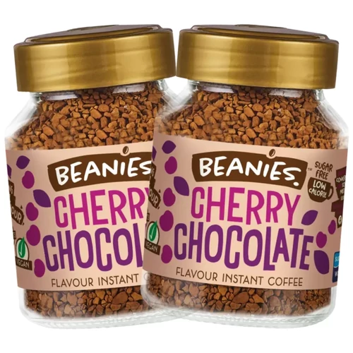 Beanies Cseresznyés csoki ízű instant kávé DUO 2X50 g – Natur Reform