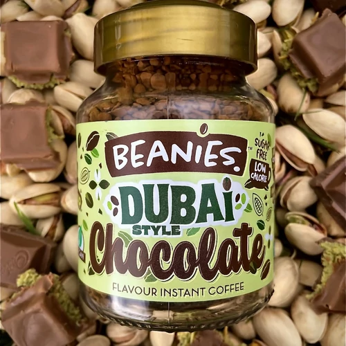 Beanies Dubai Chocolate ízesítésű instant kávé 50 g