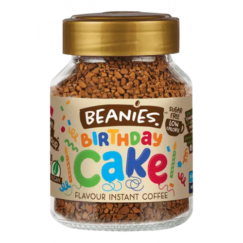Beanies &quot;Birthday Cake&quot; ízű instant kávé 50 g