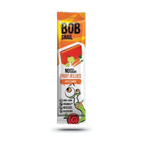 Bob Snail Gyümölcszselé Alma-répa 38 g - Natur Reform