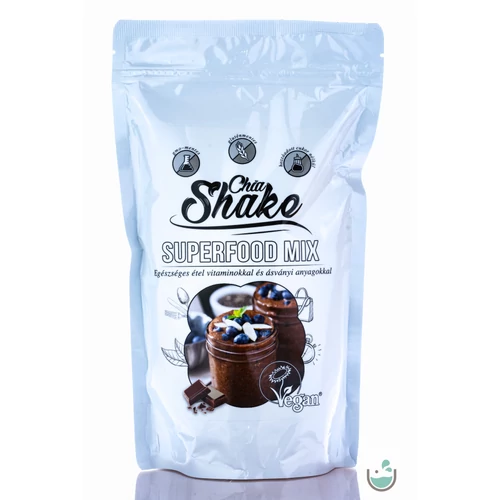 ChiaShake csokoládés superfood mix 500 g – gluténmentes, vegán