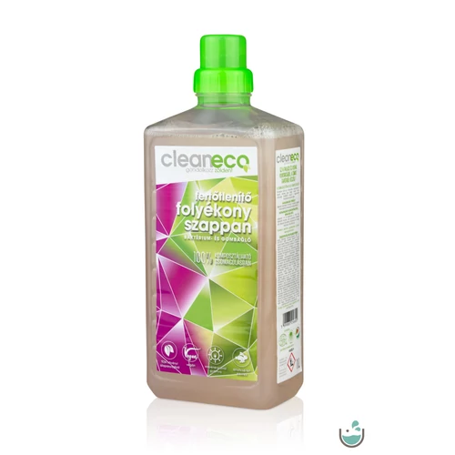 Cleaneco fertőtlenítő folyékony szappan – baktérium és gombaölő 1000 ml