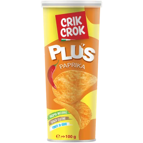 Crik Crok gluténmentes paprikás chips (nem csípős) 100 g - Natur Reform