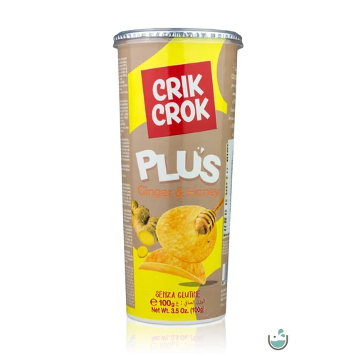 Crik Crok gluténmentes mézes-gyömbéres chips 100 g – Natur Reform